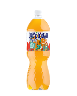 Напиток безалкогольный сильногазированный "Апельсин" ТМ Фруктовая планета